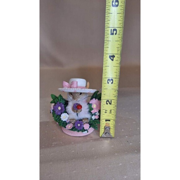 Charming Tails Sweet Smell of A Cure 2007 Collection Pink Mouse #5327A - Picture 9 of 11